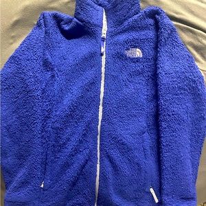 North Face fleece hoodie. Size youth large.